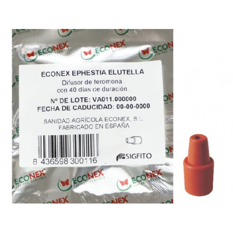 Difusor de feromonas ECONEX EPHESTIA ELUTELLA (40 días)