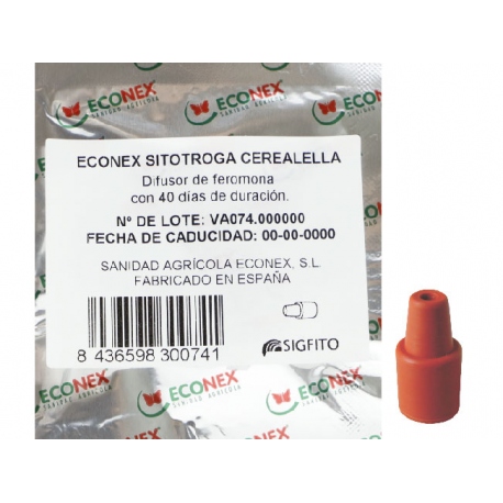 Difusor de feromonas ECONEX SITOTROGA CEREALELLA (40 días)